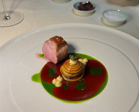 Dinner at Quellenhof Gourmetstube 1897