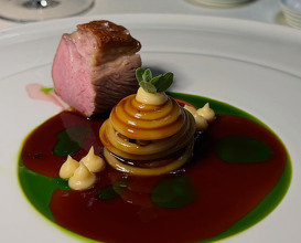 Dinner at Quellenhof Gourmetstube 1897
