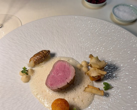 Dinner at Quellenhof Gourmetstube 1897
