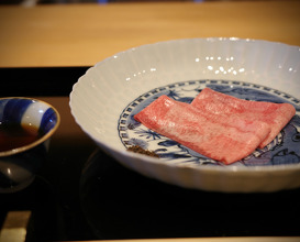 Dinner at にくの匠 三芳（みよし）