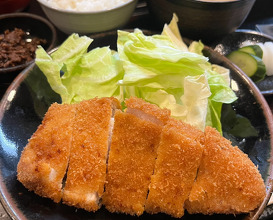 Dinner at とんかつ山本