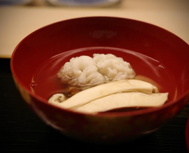 Dinner at Doujin, Kyoto