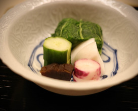 Dinner at Doujin, Kyoto