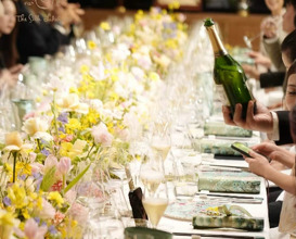 Dinner at The Silk Lakehouse, Shangri-La Hangzhou