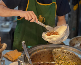 Dinner at Lan Jia Gua Bao