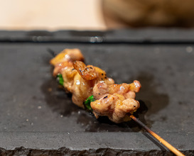 Dinner at 焼き鳥 とりら