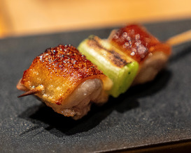 Dinner at 焼き鳥 とりら