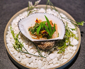 Dinner at Plaisance by Mauro Colagreco