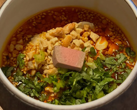 Dinner at イチリンハナレ