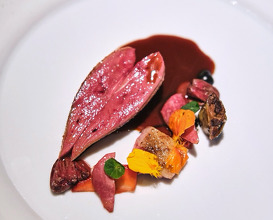 Dinner at Plaisance by Mauro Colagreco