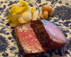 Dinner at イチリンハナレ