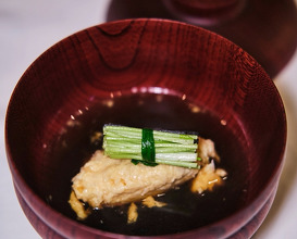 Dinner at Andō