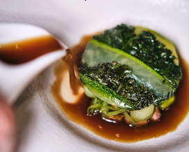 Dinner at Andō