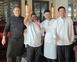 Dinner at Caprice, Four Seasons Hotel, Hong Kong
