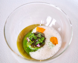 Dinner at Caprice, Four Seasons Hotel, Hong Kong
