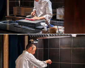 Dinner at 奈良屋町青