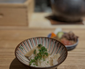 Dinner at Kyoto, Japan