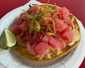 Dinner at Santo Taco
