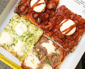 Dinner at Unregular Pizza
