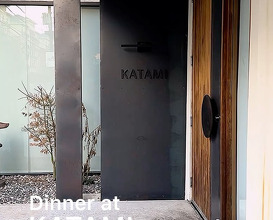 Dinner at Katami Houston