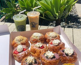 Dinner at Parlor Doughnuts