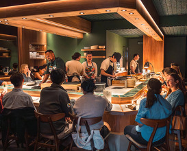 Dinner at Williamsburg, Brooklyn
