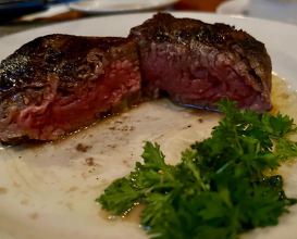 Dinner at The Steak Knife Restaurant