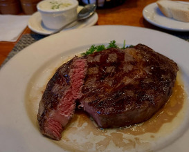 Dinner at The Steak Knife Restaurant