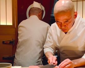 Dinner at Sushi Saito
