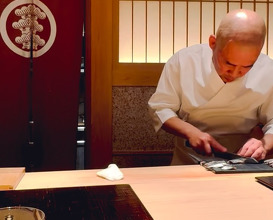 Dinner at Sushi Saito
