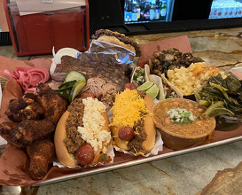 Dinner at Mama Jean's Barbecue