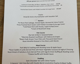 Dinner at The Sportsman Seasalter
