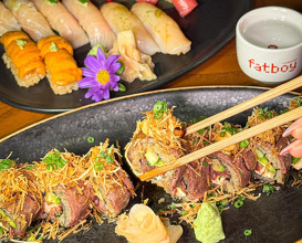 Dinner at Fatboy Izakaya Gaysorn Amarin