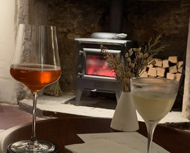 Dinner at Bruton, Somerset