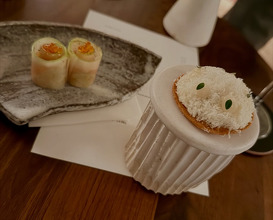 Dinner at Bruton, Somerset