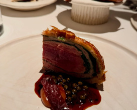 Dinner at Bruton, Somerset