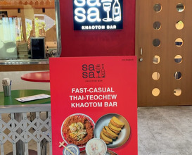 Dinner at SASA Khaotom Bar