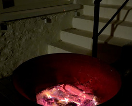Dinner at Bruton, Somerset