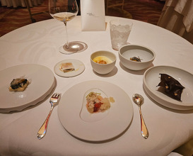 Dinner at The Lecture Room & Library at sketch