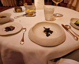 Dinner at The Lecture Room & Library at sketch