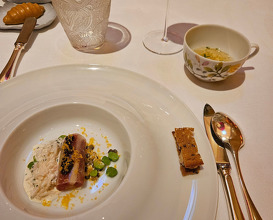 Dinner at The Lecture Room & Library at sketch