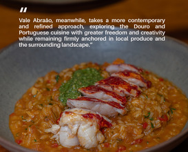 Dinner at Six Senses Douro Valley