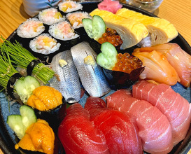Dinner at 寿司のたぬき