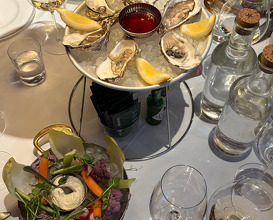 Dinner at Brasserie Astoria