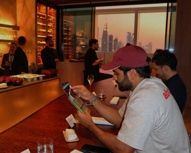 Dinner at Dubai, United Arab Emirates