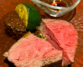 Dinner at ワインと炭焼き Fusione