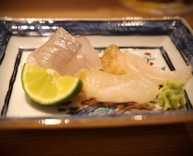 Dinner at 東麻布 天本