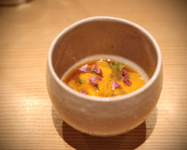 Dinner at 東麻布 天本