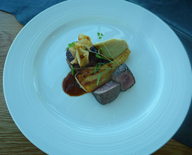 Dinner at Chorus by Bertus Basson
