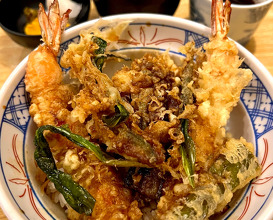 Dinner at てんぷら黒川